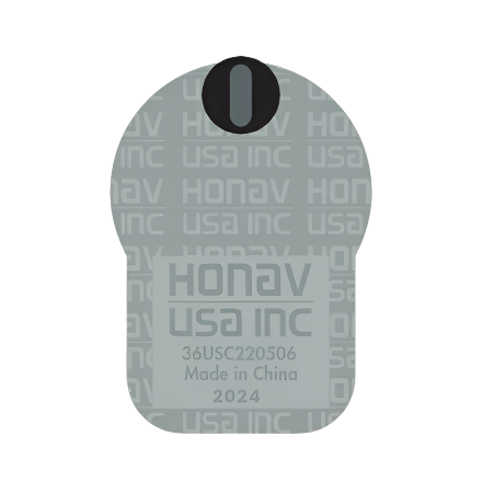 Team USA Para Alpine Skiing Pictogram Glitter Pin