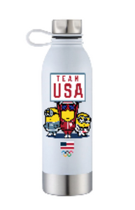 Minions x Team USA Stainless Steel 18 oz Water Bottle