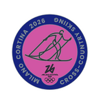 Load image into Gallery viewer, MC26 Olympic Pictogram - Cross Country Skiing Pin
