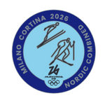 Load image into Gallery viewer, MC26 Olympic Pictogram - Nordic Combined Pin
