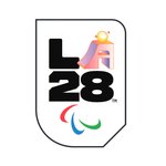 Load image into Gallery viewer, LA 2028 Para Logo &amp; Determination A Lapel Pin
