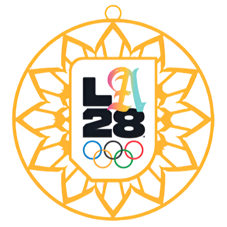 LA28 Script Ornament