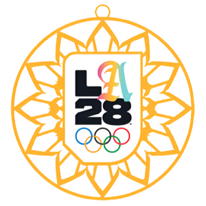 LA28 Script Ornament