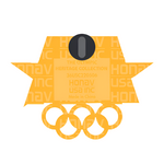 Load image into Gallery viewer, Team USA LA84 Moving Stars Pin
