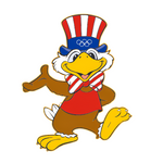 Load image into Gallery viewer, Team USA LA84 Sam the Eagle Pin
