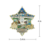 Load image into Gallery viewer, Limited Edition Fazzino Milan Cortina Layer Pin
