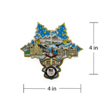 Load image into Gallery viewer, Limited Edition Fazzino Team USA 3 Layer Pin
