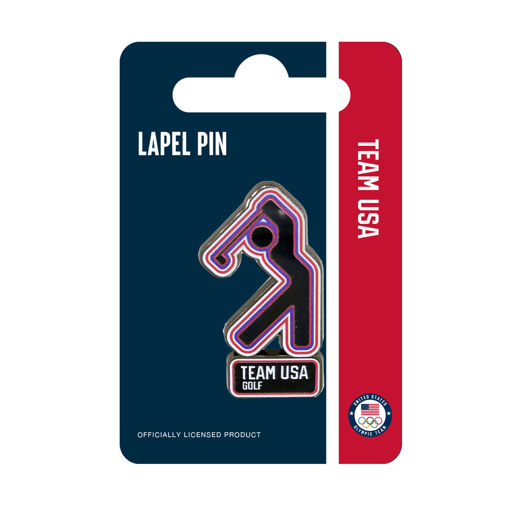 Team USA Pictogram Golf Lapel Pin – Honav USA