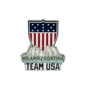 Team USA 2026 Milano Cortina Dolomites Shield Pin