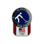 Load image into Gallery viewer, Team USA Ice Hockey Pictogram Glitter Pin
