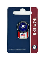 Load image into Gallery viewer, Team USA Alpine Skiing Pictogram Glitter Pin
