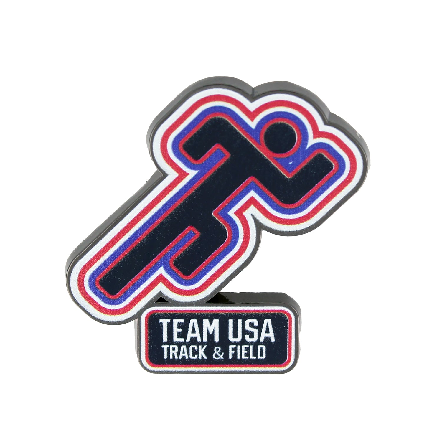 Team USA Pictogram Track & Field Lapel Pin