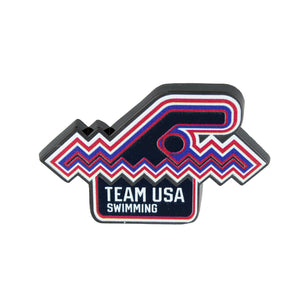 Team USA Pictogram Swimming Lapel Pin