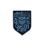 Load image into Gallery viewer, U.S. Soccer Shield Pin
