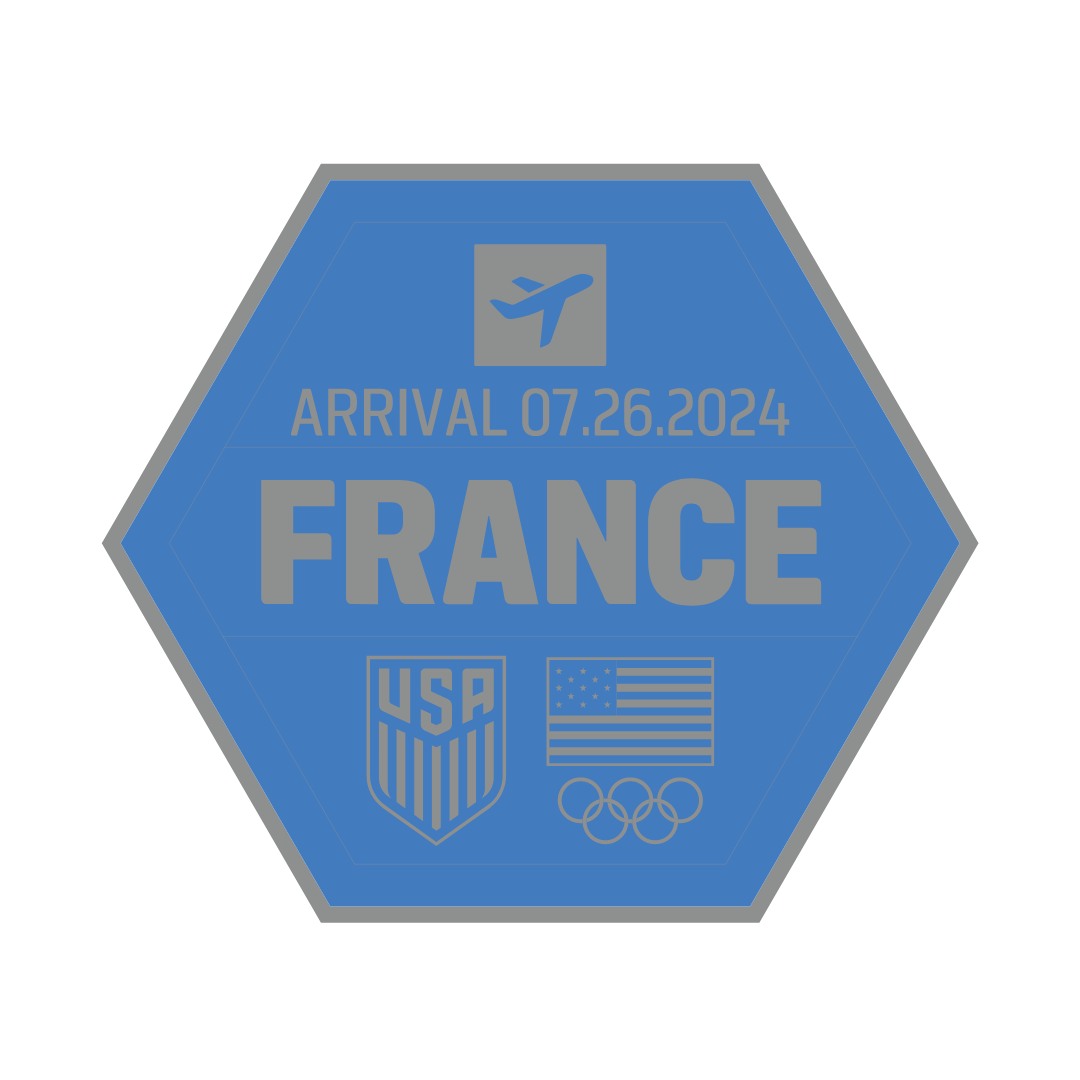 US Soccer Paris 2024 Travel Lapel Pin