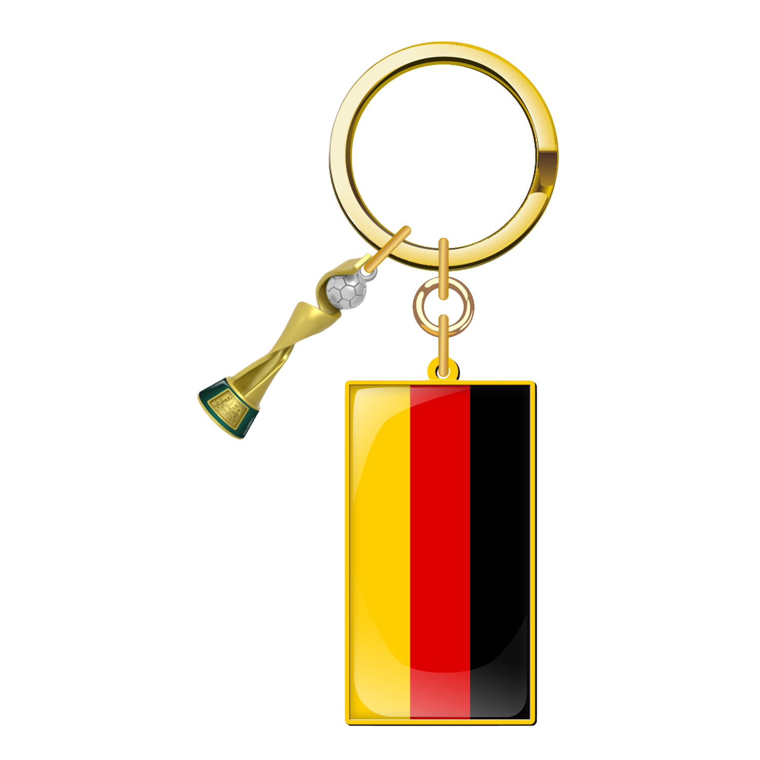 2023 FIFA Women's World Cup Australia- 3D Trophy Keychain German Flag