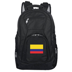 Team Colombia Premium Laptop Backpack - Fits Most 17 Inch Laptops and Tablets - Ideal for Work, Travel, School, College, and Commuting