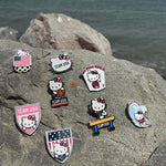 Load image into Gallery viewer, Team USA x Hello Kitty Surf Pin
