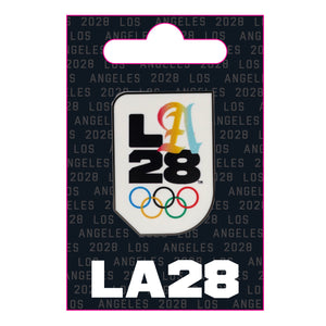 LA 2028 Olympics Logo in Gradient Script