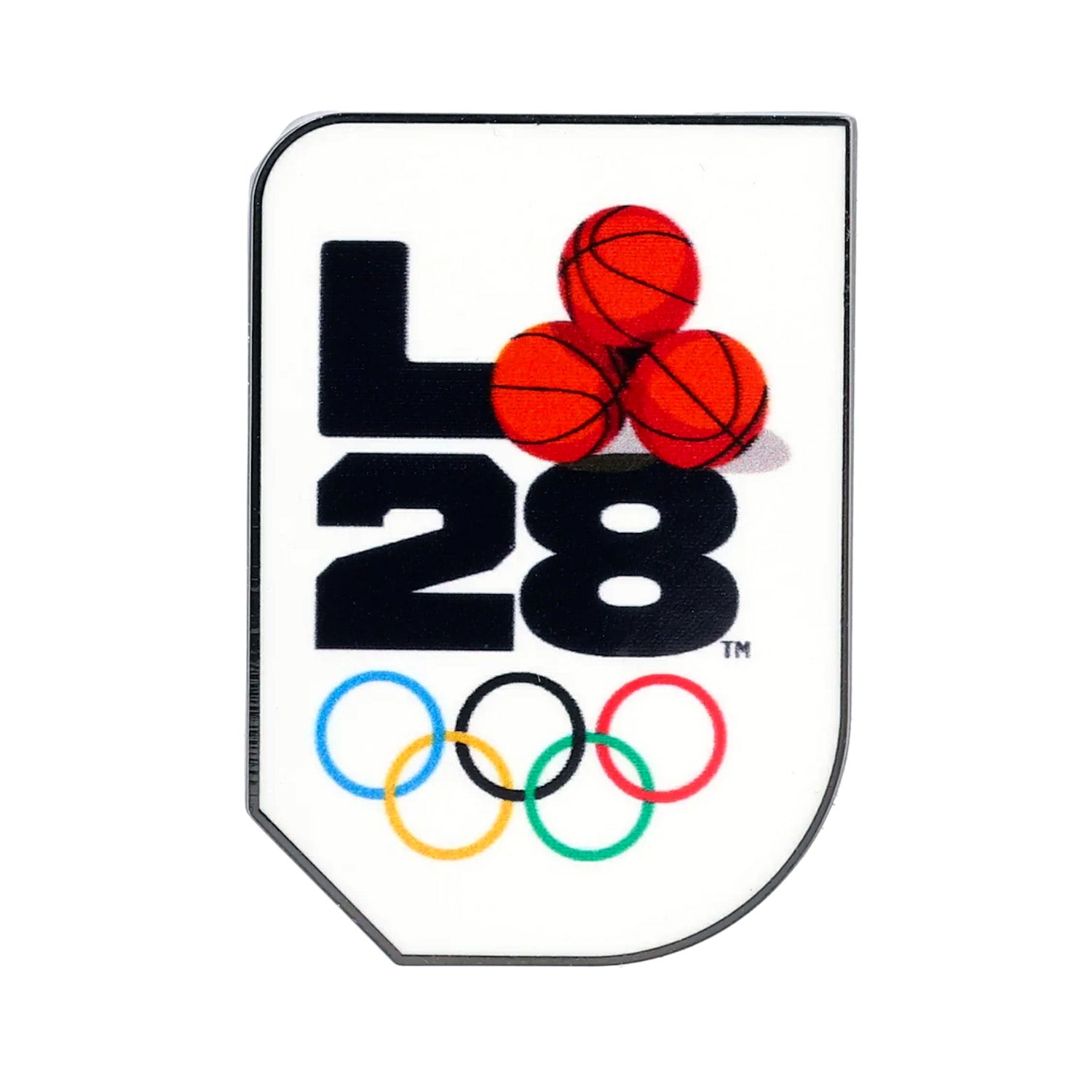 LA 2028 Olympics Logo in Basketball