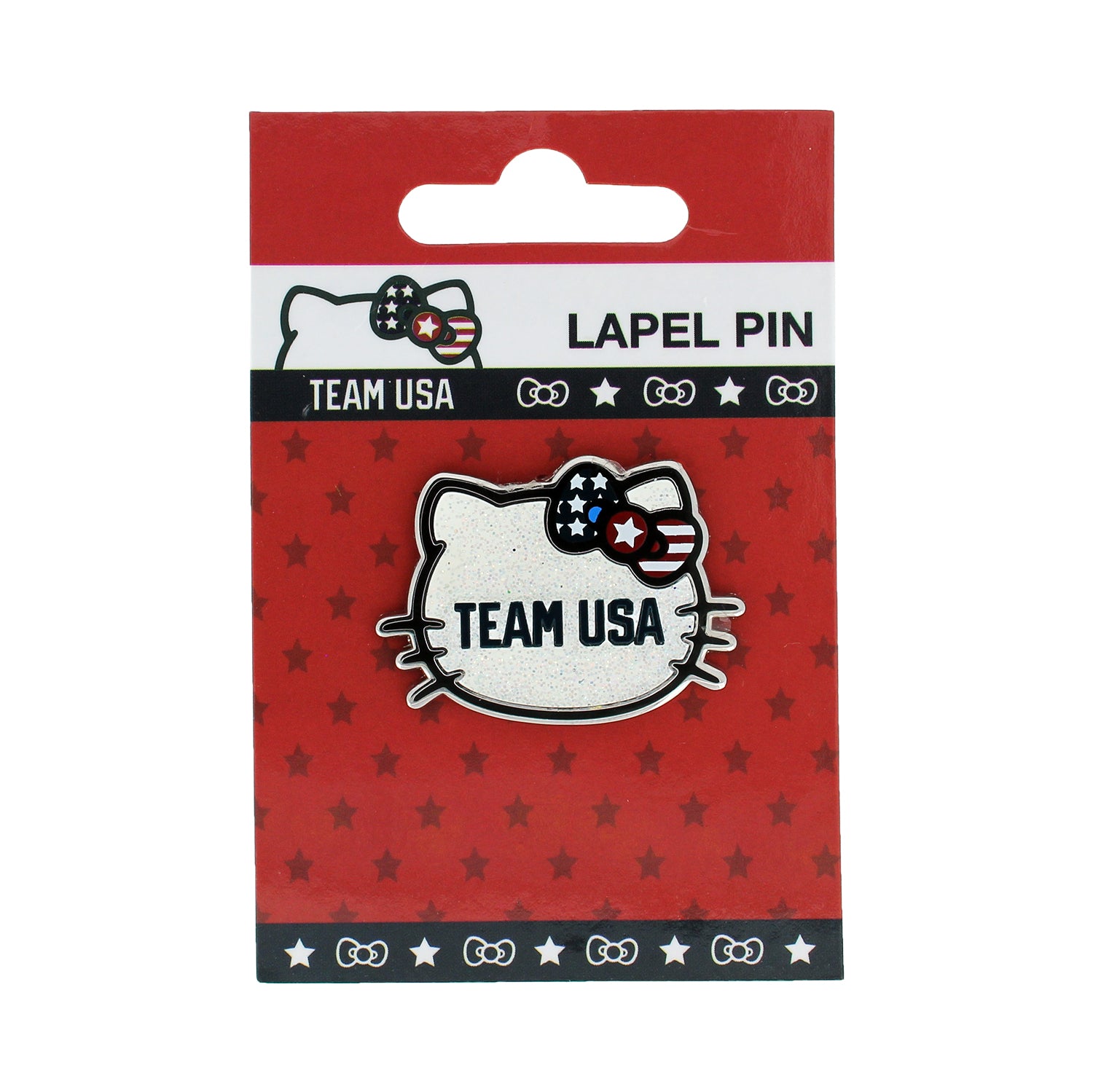 Team USA x Hello Kitty Glitter Pin