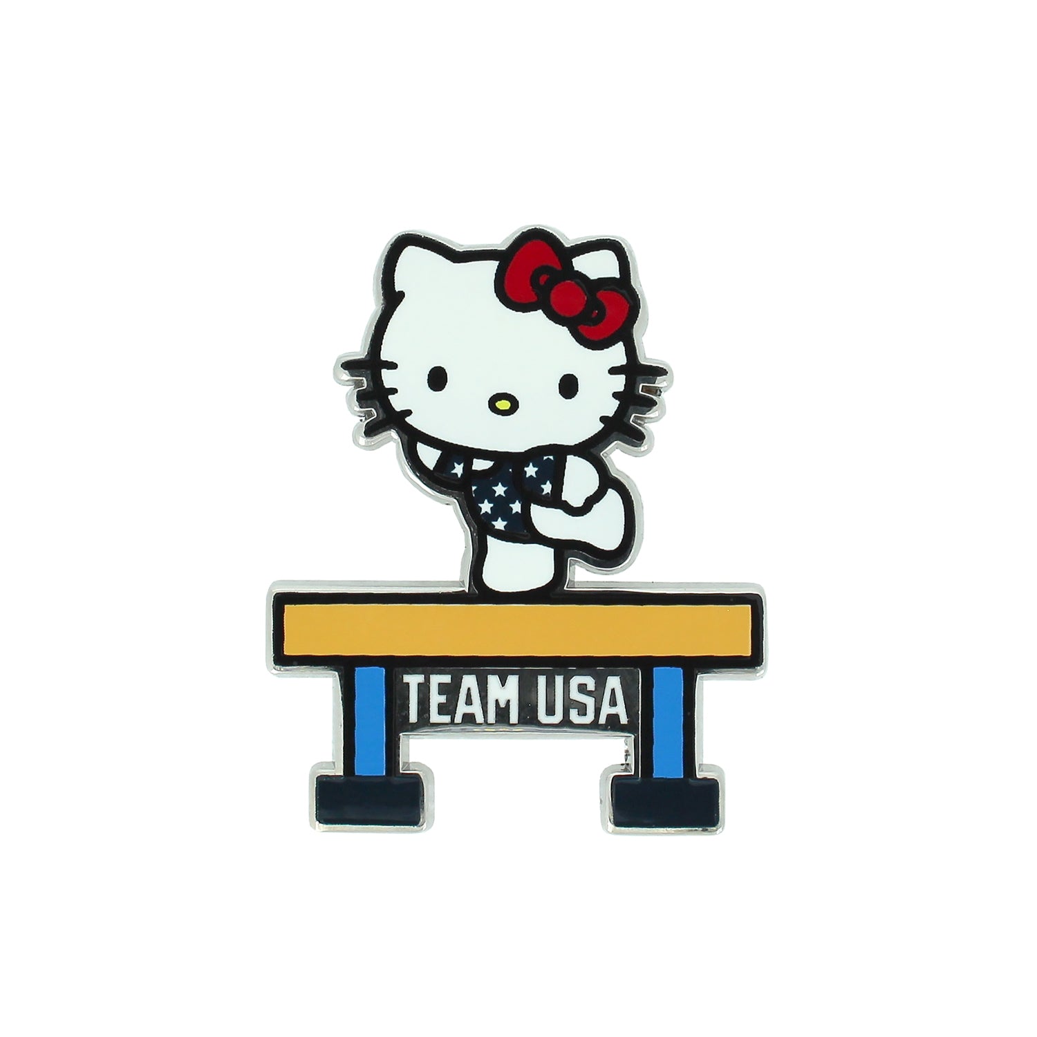 Team USA x Hello Kitty Gymnastics Pin
