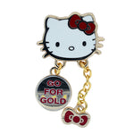 Load image into Gallery viewer, Team USA x Hello Kitty Go For Gold Pin
