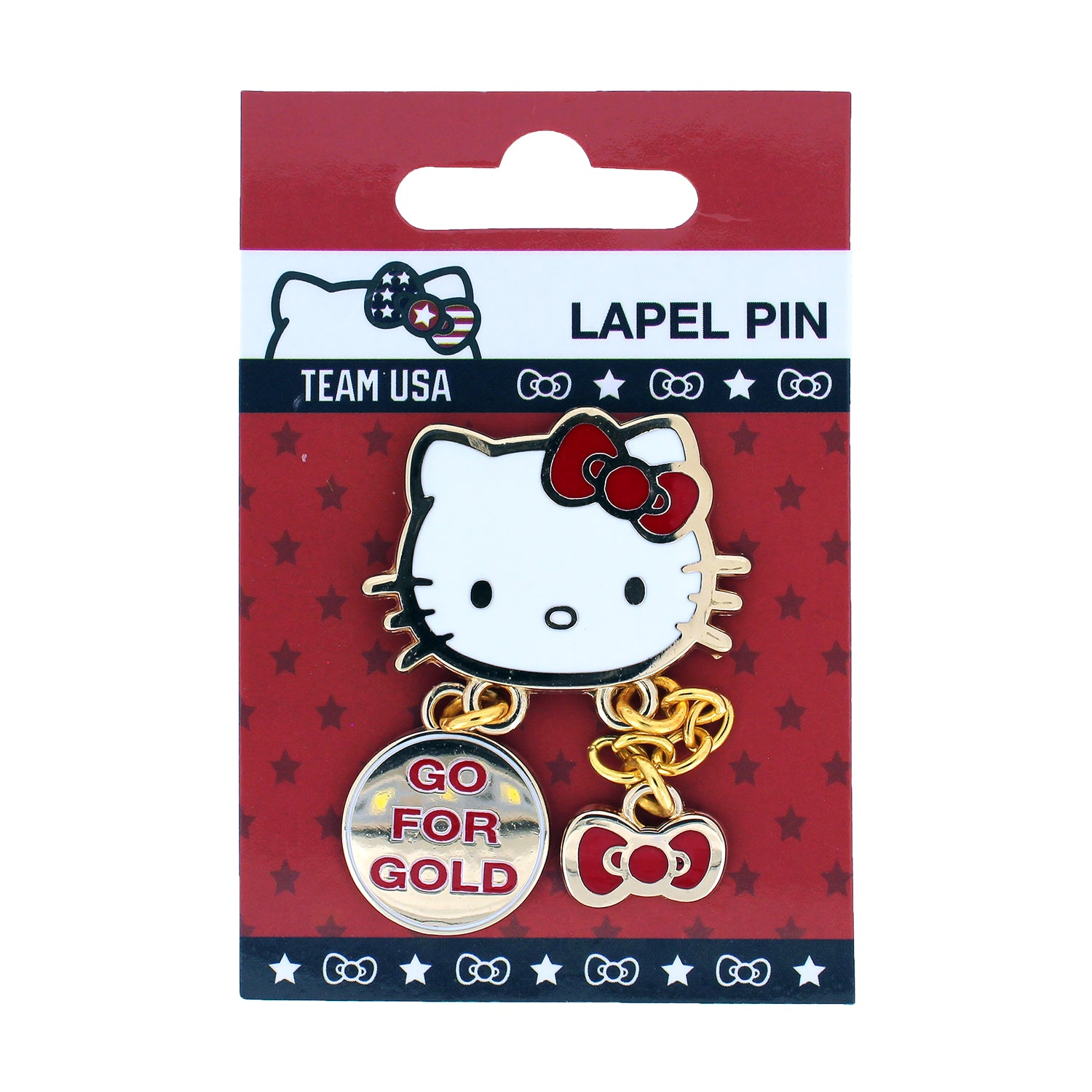 Team USA x Hello Kitty Go For Gold Pin