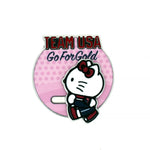 Load image into Gallery viewer, Team USA x Hello Kitty Track and Field Pin
