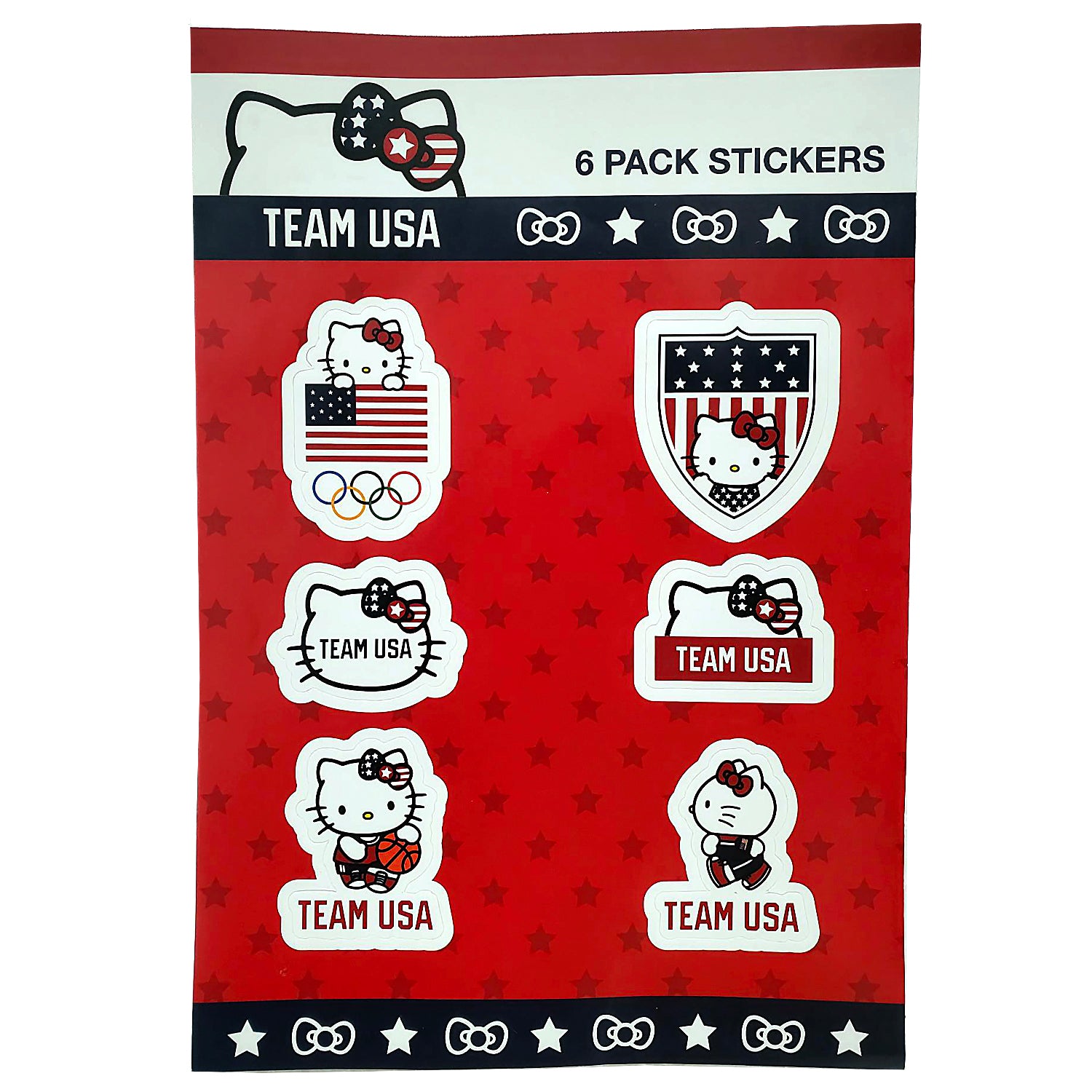 Team USA x Hello Kitty Stickers