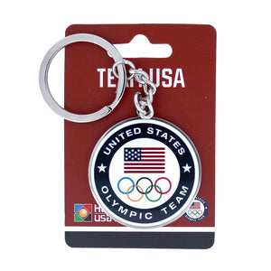 Team USA Olympics Coin Keychain