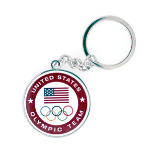 Team USA Olympics Coin Keychain