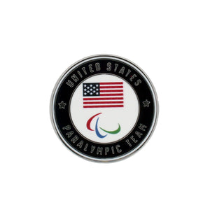 Team USA Paralympics Coin Pin in Blue