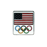 Load image into Gallery viewer, Team USA Olympics Retro Pin
