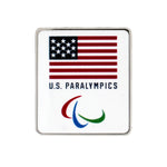 Load image into Gallery viewer, Team USA Paralympics Retro Pin
