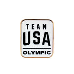 Load image into Gallery viewer, Team USA Olympics Pin in Blue and White
