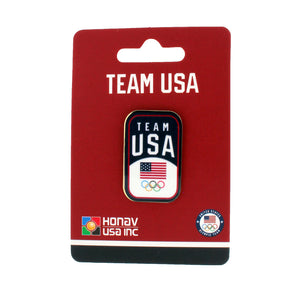 Team USA Olympics Tag Pin