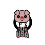 Load image into Gallery viewer, Tokyo Olympics Kawaii Pop Culture Pig Pin

