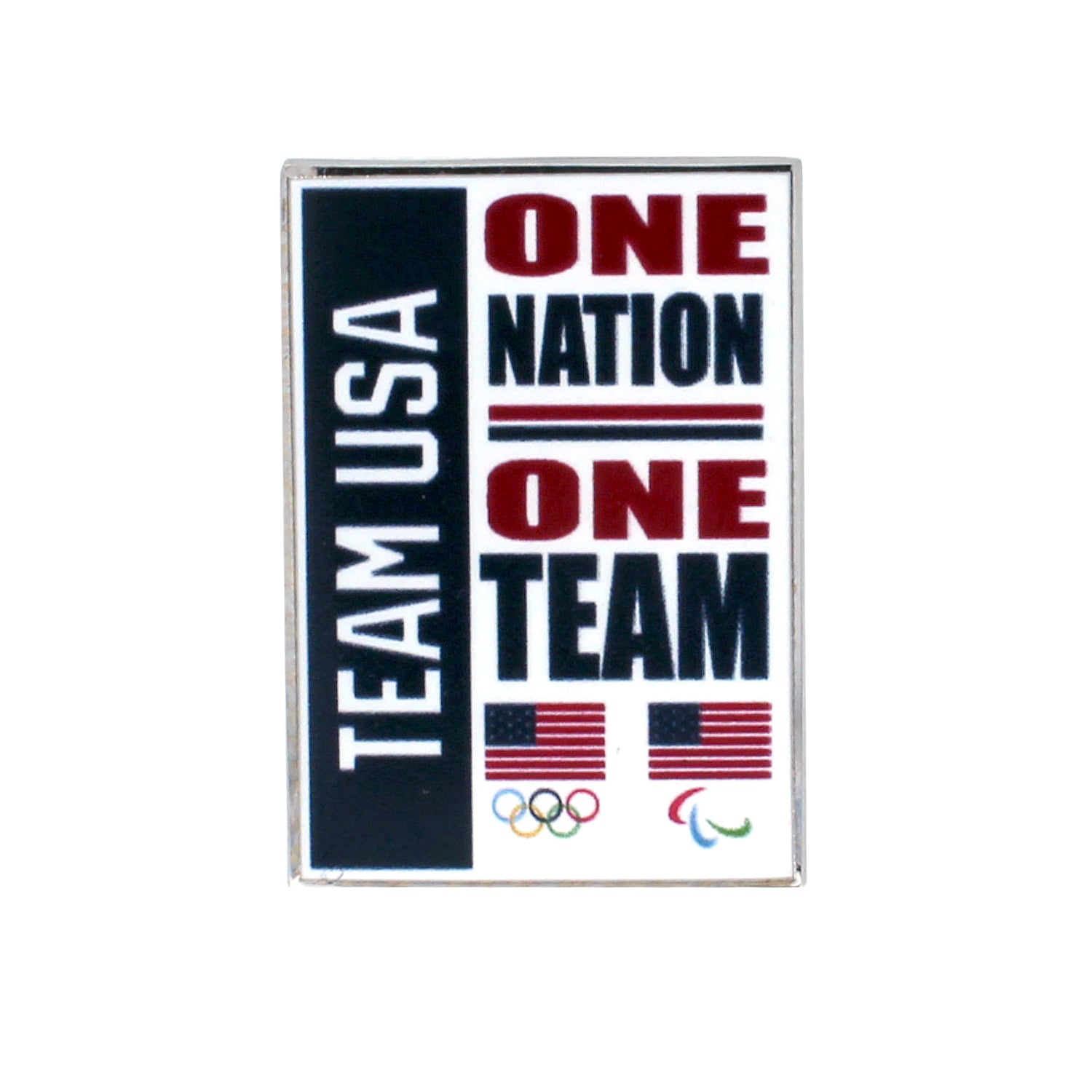 One Nation One Team Pin
