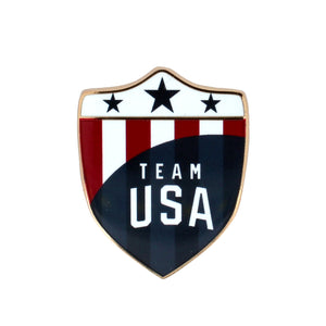 Team USA Modern Shield Pin