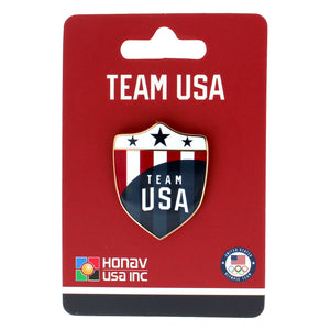 Team USA Modern Shield Pin