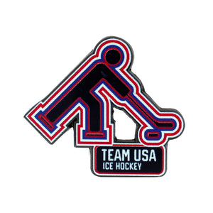 Team USA Ice Hockey Radiant Pictogram Pin