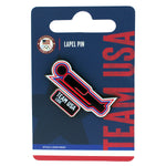 Load image into Gallery viewer, Team USA Luge Radiant Pictogram Pin
