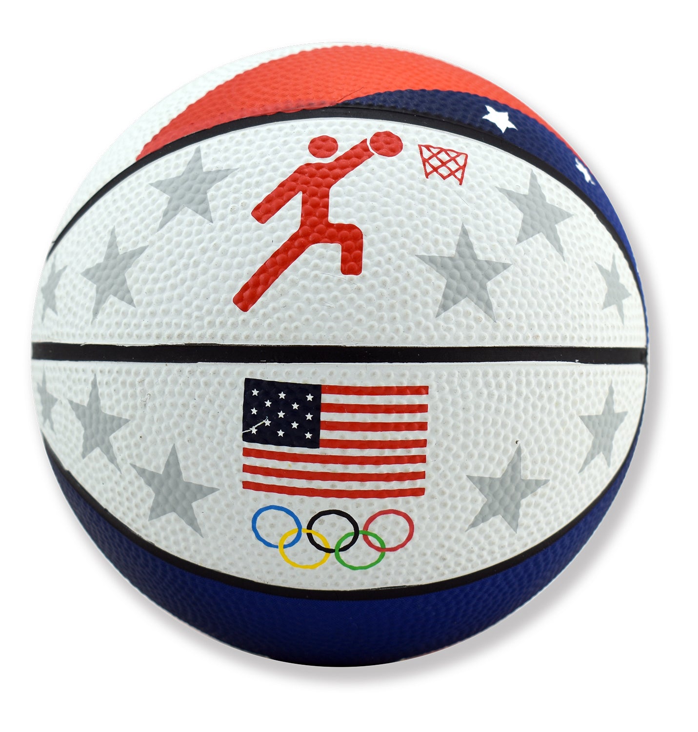 Team USA Mini Rubber Basketball