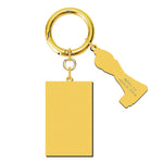 Load image into Gallery viewer, 2023 FIFA Women&#39;s World Cup Australia 2D Trophy Keychain with Official Emblem
