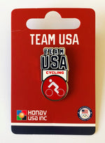 Load image into Gallery viewer, Team USA Cycling Pictogram Pin
