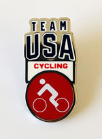 Load image into Gallery viewer, Team USA Cycling Pictogram Pin
