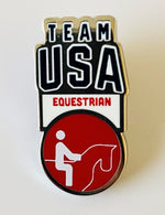 Load image into Gallery viewer, Team USA Equestrian Pictogram Pin

