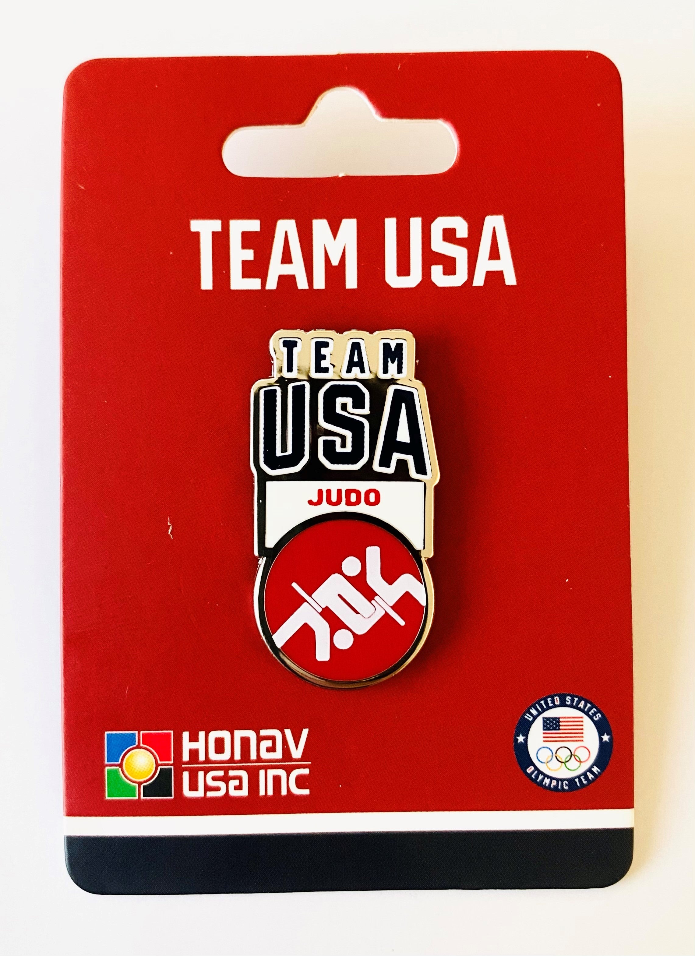 Team USA Judo Pictogram Pin