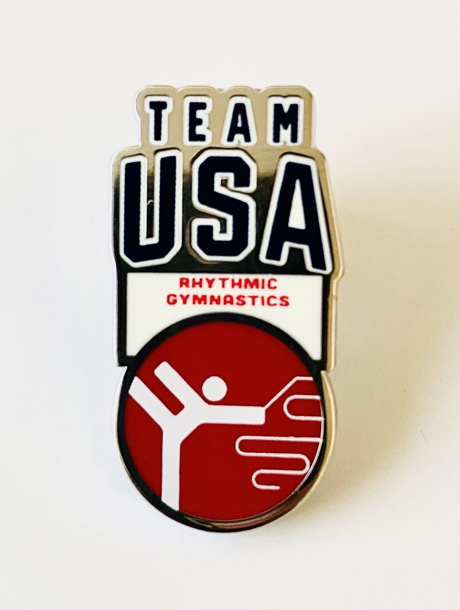 Team USA Rhythmic Gymnastics Pictogram Pin
